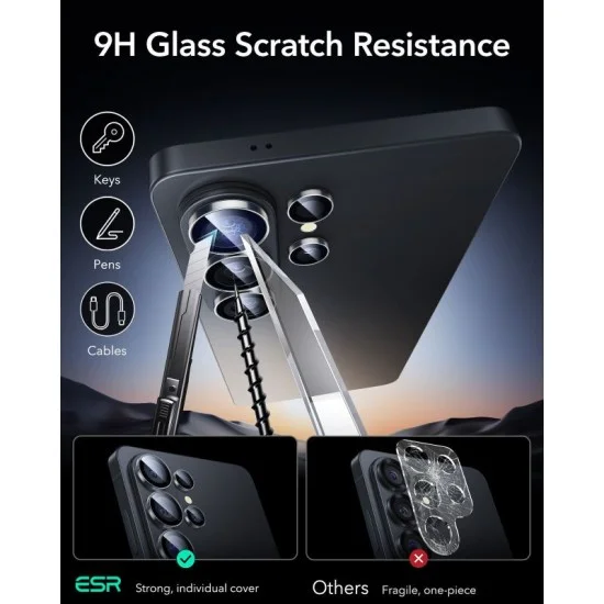 ESR Armorite Camera Glass Protectors S26 Ultra - Clear